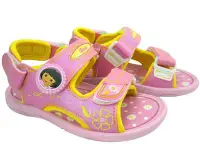 在飛比找Yahoo!奇摩拍賣優惠-【卡漫迷】 85折出清 Dora 兒童 涼鞋 16cm ㊣版