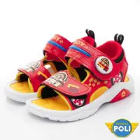 在飛比找樂天市場購物網優惠-卡通-POLI電燈休閒涼鞋34072紅(中小童)
