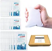 LIUJINCAN (35 Mixed Pack) Slim Gel Ice Pack Set for Lunch Box, Reusable Cooler Ice Packs for First Aid, Food Storage, Travel, School, Work, or Camping, Long Lasting Cold