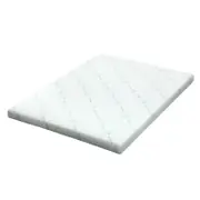 Double Size | Cool Gel Memory Foam Mattress Topper w/Bamboo Cover 8cm