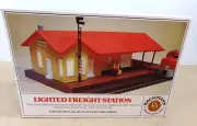 Bachmann HO Scale Lighted Freight Station New in Box