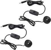 5V Dimmable LED Mini Spot Light with 6.6ft Cable, USB Powered Spotlight for Jewelry Cabinets, Entryways, Jewelry Display Lights Indoor Picture Lights (Warm Light)