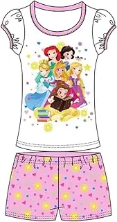 [Disney] Princess Little Girl's Toddler Baby Princesses Shorts Set