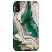 Ideal Of Sweden Fashion Case (Suits iPhone 11/XR) - Golden Jade Marble