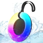 IPX7 Waterproof Speaker with Dynamic LED Light,Bluetooth Shower Speaker,Porta...