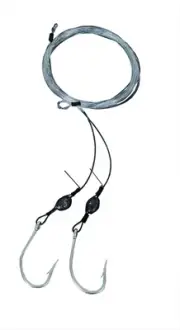 Calcutta CMBR6/0-2 Ballyhoo Rig Mono 6/0 80 lb 2 Per Pack