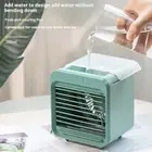Portable Air Conditioner Fan Mini Cooler Rechargeable with Water Tank Strong