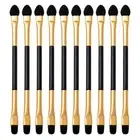 Tool Lip Eyebrow Double-head Eyeshadow Brush Sponge Stick Eyeliner Applicator