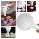 Chocolate Pancake Candy Cream Dispenser Batter Funnel Baking Mold Pastry Tools