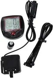 ibasenice 1Set Bike Speedometer Computer Odometer with Display for Real Tracking Easy Installation for Mountain Electric Bikes Rainproof Design for All Weather Use