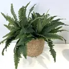 28 Leaves Artificial Persian Leaves Tropical Fake Plants Outdoor Decor