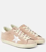 [Golden Goose] Golden Goose Super-Star suede sneakers AU 7 pink