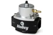 Holley Dominator Billet Fuel Pressure Regulator 15-65 PSI x2 -10AN NPT
