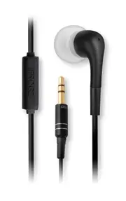 iFrogz Audio Luxe Audiophile Earphones with Microphone for iPhone Android -Black
