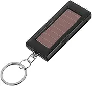 ABOOFAN Solar Powered Mini Keychain Flashlight Portable Light for Camping Hiking and Emergency Use Compact Design for Keyring Attachment Reliable Brightness for