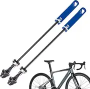 Mountain Bike Wheel Hub Skewers | 1 Pair Quick-Release Bike Skewer - Smooth Operating, Lightweight Cycling Repair Tool for Safe Driving