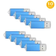 1-10Pack 1GB-64GB USB 2.0 Flash Drive Data Storage Rotate Thumb Pen Memory Stick