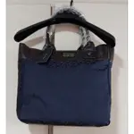 全新TOMMY HILFIGER包包側背包已絕版寶藍色花紋托特包手提包