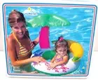 New The Wet Set Intex Inflatable Aloha See Me Sit Pool Float for Kids