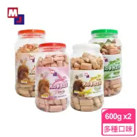 在飛比找momo購物網優惠-【MJ CLEVER DOG】手工消臭餅乾 大罐600G x