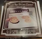 Vintage Chadwick Miller Leaf Enamel Stove Top Burner Covers 2- 8" 2- 10" 1985