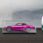 Acrylic Display Case Model Figure Display Case for 1/18 Model Cars Souvenirs
