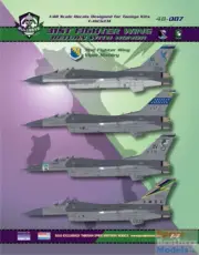 BMA48007 1:48 Bullseye Model Aviation Decals - F-16CG F-16CM Falcon / Viper