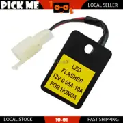 12V 0.05-10A LED FLASHER RELAY PLUG 2 PIN Fit HONDA CBR 600RR CA USA 2007-2009