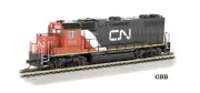HO Scale GP38-2 CANADIAN NATIONAL Locomotive BACHMANN New 61717