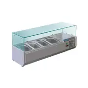 Polar G-Series Countertop Prep Fridge 3x 1/3GN & 1x 1/2GN