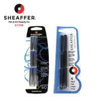 在飛比找momo購物網優惠-【SHEAFFER】西華 VFM專用 墨水管6支/短 黑/藍