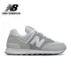 【New Balance】 NB 復古運動鞋_女性_灰色_WL574LBR-B楦 574