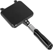 Double Sided Frying Pan Aluminum Alloy Sandwich Maker Pan Non Stick Sandwich Grill Pan Detachable Hot Sandwich Maker Pancake Maker Household Kitchen Cookware Chef's Pans