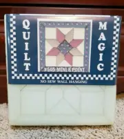 Quilt Magic Mini #505 Mini 8 Point No Sew Wall Hanging Kit No Fabric