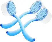 ELAYARD Facial Exfoliator Tool Soft Bristles Face Brush Cap Perfect for Men's Skincare