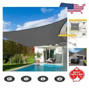 High Quality 13'x20' Rectangle Shade Sail - Protects Against 95% UV Rays