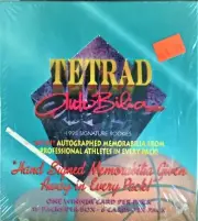 1995 Signature Rookies Tetrad AutoBilia Basketball Sealed Box
