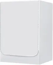 Odot Washer Dustproof Cover Front Load, Washing Machine Dryer Protector Sunscreen Waterproof Tumble Dryer Case Protective Cover for Most Front Loadi (grey,M-capacity 8~10kg)
