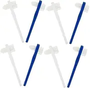 Healeved Travel Toothbrush 8pcs Double-ended Toothbrush Brush Teeth Retainers Brushes Brush Double Sided Brush Toothbrush Dual Head Toothbrush Brush Dual Head Plastic Toothbrush Head