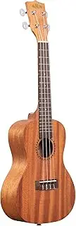 [Kala] KA-15 Series Satin Mahogany Ukulele, with Rosewood Fingerboard, 4 Aquila Super Nylgut Strings, for All Ages and Skill Levels, 24 Inches, Concert Ukulele