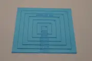 Seven Squares Patchwork Template Craft Sewing Ruler Template Acrylic Perspex
