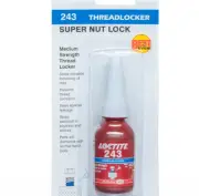 Loctite 243 Adhesive Threadlocker 10ml Super Nut Locker - LATEST VERSION
