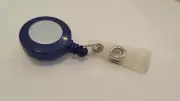 Gbc Retractable Badge Holder - 25 / Box - Blue #1720024