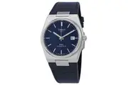 Tissot PRX Powermatic 80 Leather Strap Blue Dial Automatic T137.407.16.041.00 100M Men's Watch