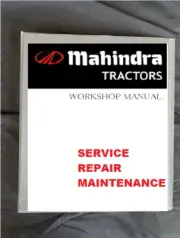MAHINDRA EMaxL 22-25 HST Tractor SERVICE shop REPAIR MANUAL PRINTED