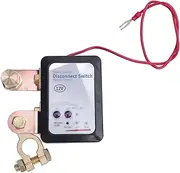 Remote Battery Isolator Switch, 12V 120A Fast Response Battery Disconnect Switch for Car, Truck, Boat with Remote Control, Prevent Battery Drain, Anti Theft Isolator