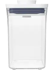 [OXO] POP Container Rectangle, Short 1.6L in Clear