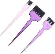 2 Sets Dye Tool Hair Coloring Hair Dyeing Hair Dye Brush Hair Dye Applicator Brush Dyeing Machine Hair Kit Hair Color Brush Barber Tool Dyeing Applicator Salon Accessories Purple Ipetboom