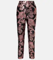 [Etro] Etro Floral jacquard suit pants AU 12 pink