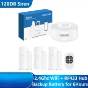 Smart Phone APP Alert 120DB Siren Wireless WiFi Home Security Alarm System New